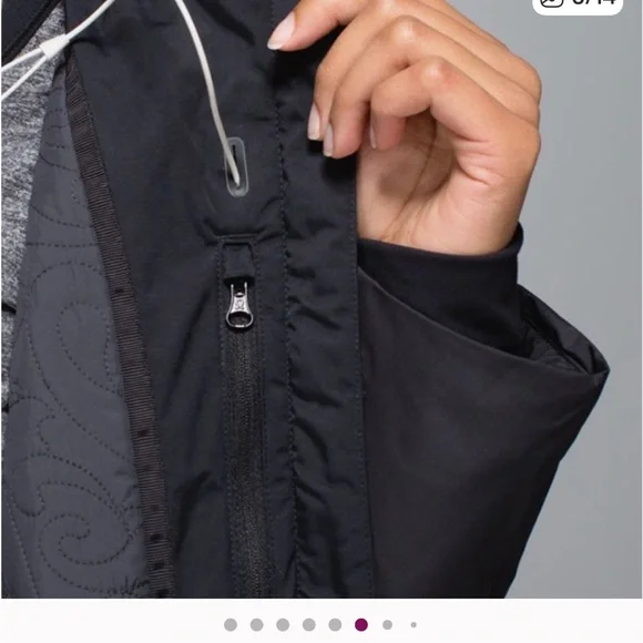 Lululemon Athletica Black Ski Jacket - Picture 7 of 12